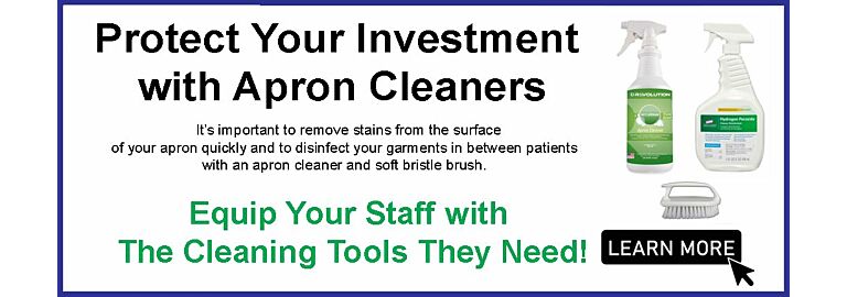 Keep It Clean: Stock Every Imaging Room with Apron Cleaner!