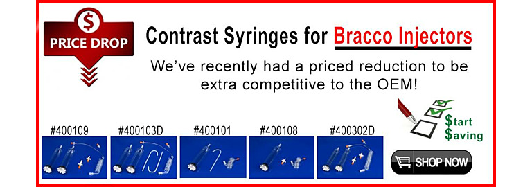Announcing a Price Drop on Bracco Injector Syringes and Coiled Extension Tubing