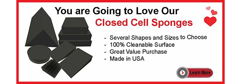 You Will Love Our Closed Cell Sponges