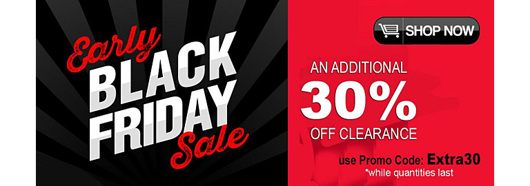 Our Black Friday Sale Comes Early!