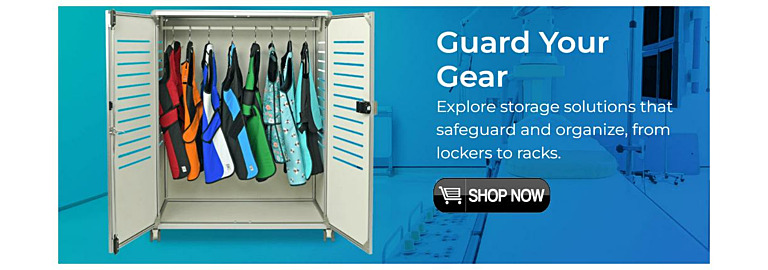 Mobile Apron Lockers to Secure Your Garments