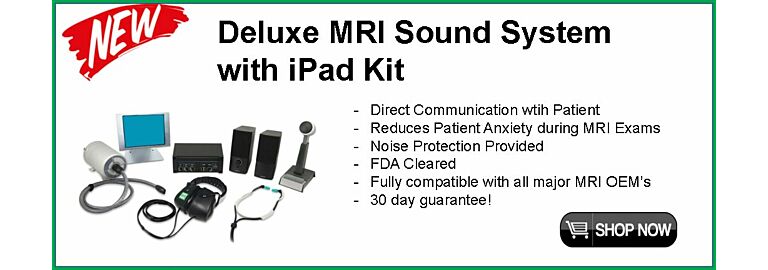 Turn MRI Scans into a Soothing Experience with the Deluxe MRI Sound System!