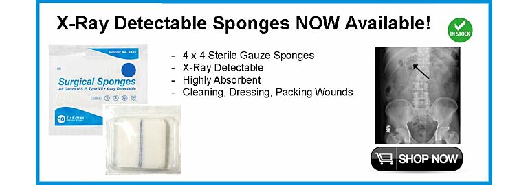 Surgical X-Ray Detectable Sponges: Safety You Can See