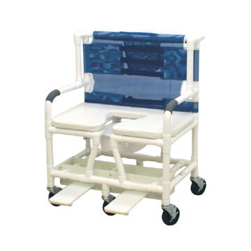 Bariatric PVC Shower Chair with Soft Seat (30