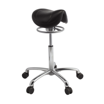 Narrow Seat Saddle Stool (low & standard height)