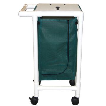 Single Bag PVC Hamper with Zipper Front