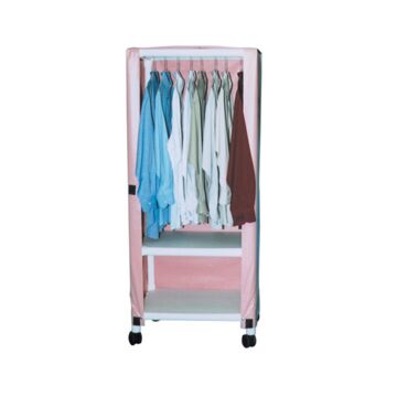 PVC Hanging Linen Cart with Shelves