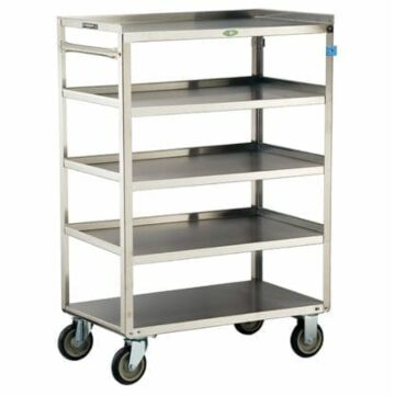 Medium-Duty Utility Cart with 5 Shelves