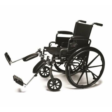 Standard Wheelchair with Elevating Leg and Desk Arm