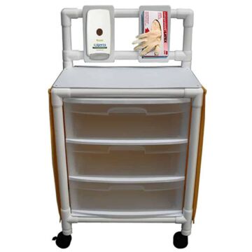 ISO Universal Storage Cart - 3 Drawer