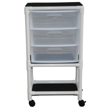 PVC Universal Storage Cart - 3 Drawer