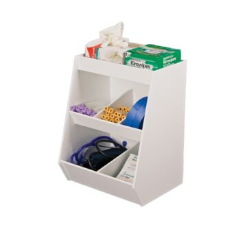 MRI Lab Storage Shelf with 5 Bins