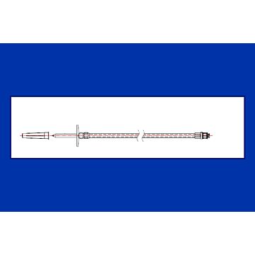 50cm transfer set with long spike, swabable valve