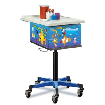 Pediatric/Ocean Commotion Phlebotomy Cart