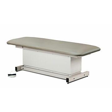 Shrouded Power Table with One Piece Top