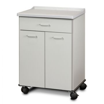 Mobile Imaging Accessory Cabinet with 2 Doors & 1 Drawer