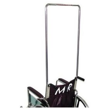 Non-Magnetic MRI Anti Theft Bars for 18", 20", 22" and 24" Wheelchairs