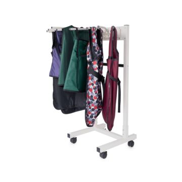 Mobile Apron Rack (10 Arm)