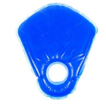 Blue Diamond® Gel Fracture Table Gel Hip Pad with Post Hole