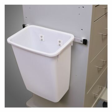 Large Waste Basket for Waterloo Medical Carts