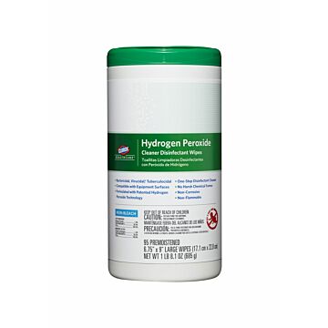 Clorox Hydrogen Peroxide Disinfectant Wipes - (95 wipes) & Lead Apron Cleaner