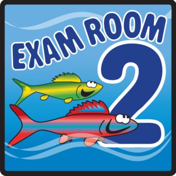 Pediatric Exam Room Sign (Exam Room #2)