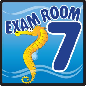 Pediatric Exam Room Sign (Exam Room #7)