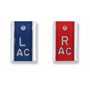 Neonatal Embedded Aluminum R & L Marker Set - Initials Optional