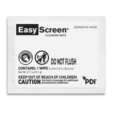 PDI SANI-CLOTH® EASY Screen Cleaning Disposable Wipe  (Packets)