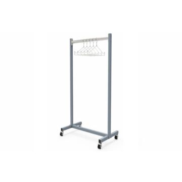 Mobile Radiation Apron Valet Rack - 24" Wide