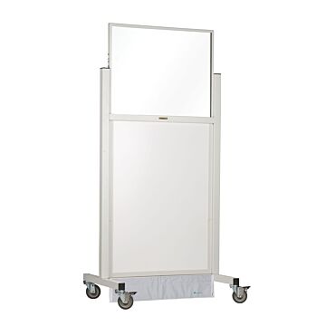 Standard Mobile Radiation Protection Barrier - White