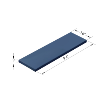 Replacement Table Pad for GE Brightspeed 16 Slice