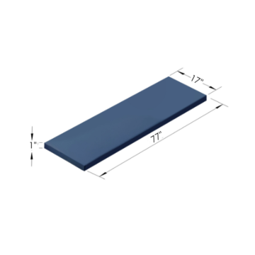 Replacement Table Pad for Siemens Somatom AR Star