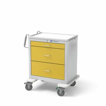 3-Drawer Short Isolation Cart 