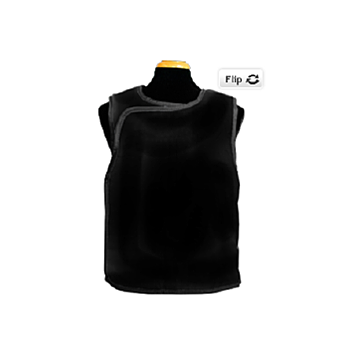 Bar-Ray Prestige Female Vest, Skirt & Thyroid Collar Set - Overstock (Lead-Free, XL, Black)