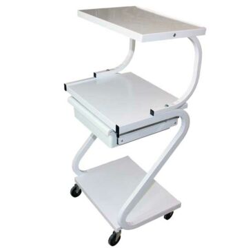 Z-Cart Modality Cart – 22″W x 16″D x 30″H - With Drawer & Top Shelf