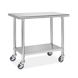 Buy Standard Mobile Stainless-Steel Instrument Procedure Table for only ...