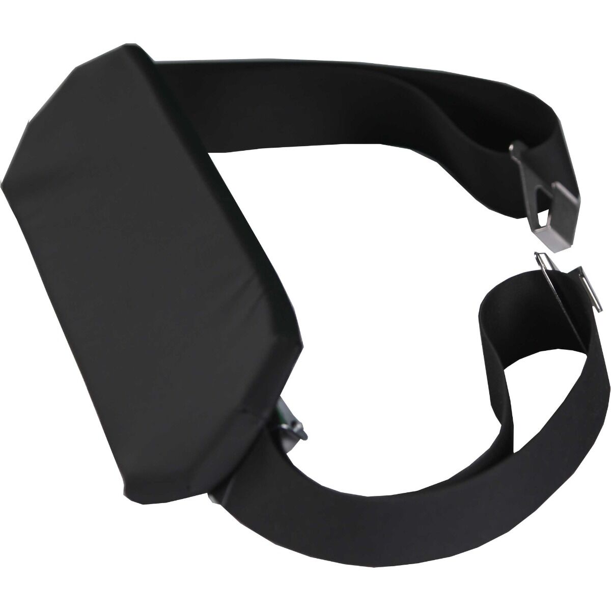 Padded Rubber Patient Restraint Strap with Buckles and Hooks