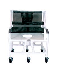 Bariatric PVC Shower Chair (30" Width)