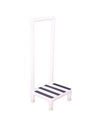 MRI PVC Step Stool with Handrail