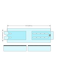 Siemens Slicker (Cover Only)-Covers Table Pad Measuring 94" Long and 18" Wide