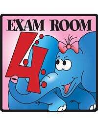 Pediatric Exam Room Sign (Exam Room #4)