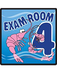 Pediatric Exam Room Sign (Exam Room #4)