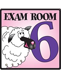 Pediatric Exam Room Sign (Exam Room #6)