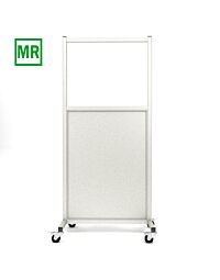 MRI-Safe Mobile Leaded Barrier with 30x24 inch Window