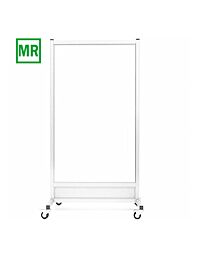 MRI-Safe Mobile Leaded Barrier with 30x60 inch Window