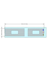 Philips Slicker (Cover Only)-Covers Table Pad Measuring 82 1/2" Long and 15 1/2" Wide