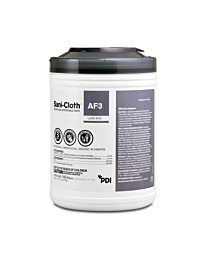 PDI SANI-CLOTH® AF3 Alcohol-Free GERMICIDAL DISPOSABLE WIPE Large Canister