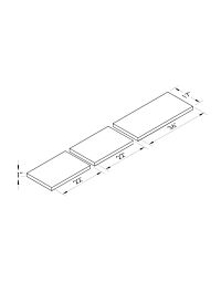 Replacement Table Pad for GE Optima 450 Full Set