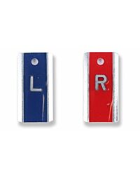 Wafer Thin Vertical Aluminum X-Ray Marker Set - Initials Optional